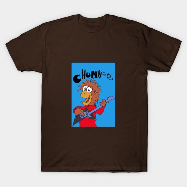 Chumbees playing bass T-Shirt by BigHeaterDesigns